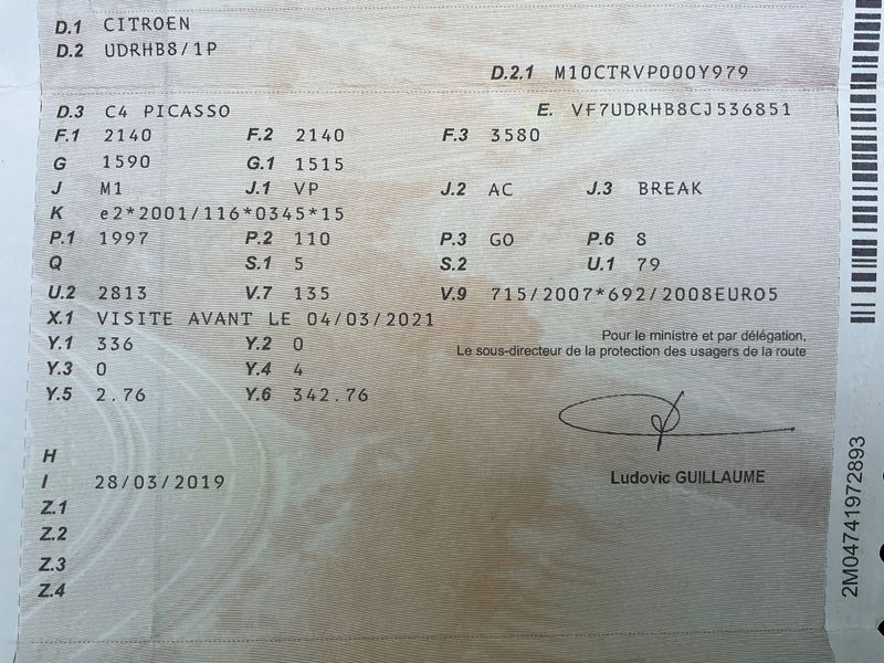 Citroen C4 Picasso 2.0 HDi Exclusive 2012 – снимка 5