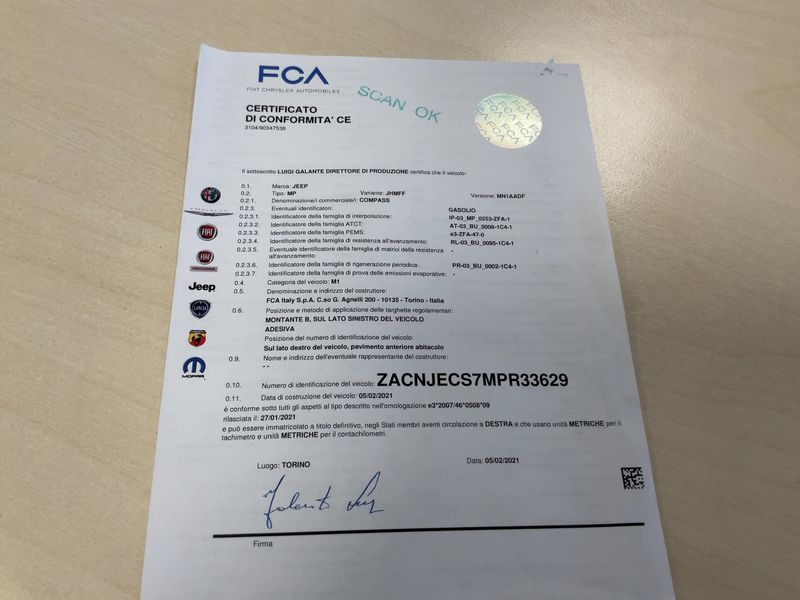 Jeep Compass 1.6 M-Jet 80th Anniversary FWD 2022 – снимка 21