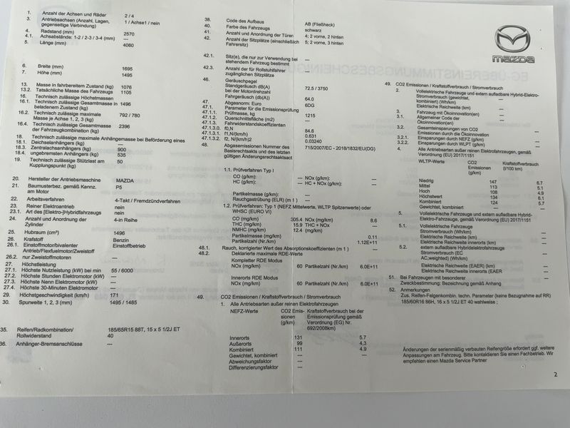 Mazda 2 1.5 Center-Line 2019 – снимка 22