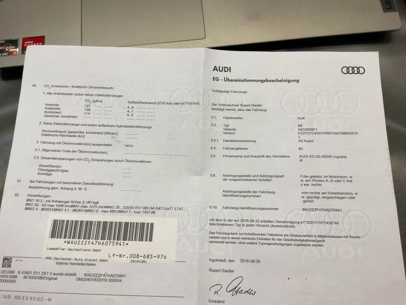 Audi A4 3.0 V6 TDI 2016 – снимка 22