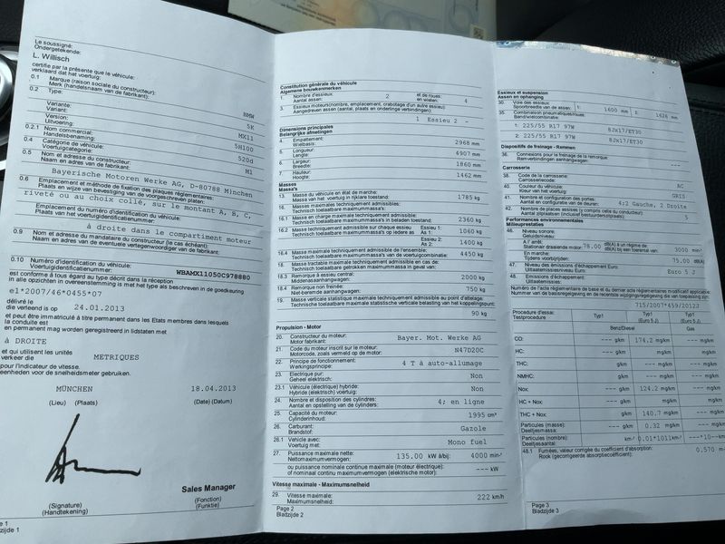 BMW 5er 520d 2013 – снимка 16