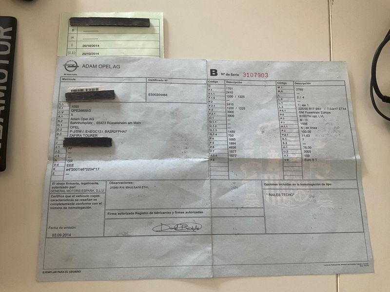 Opel Zafira Tourer 1.6 CDTI DPF Selective 2014 – снимка 5