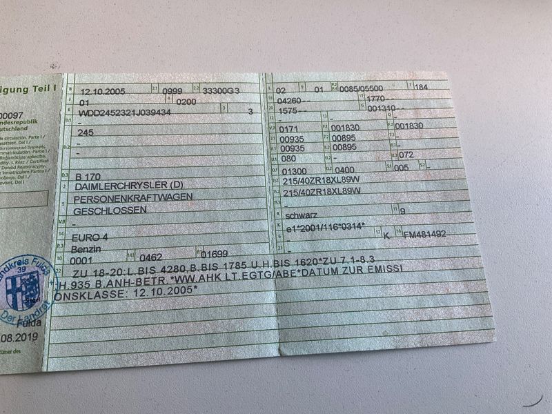 Mercedes-Benz B-Klasse B 170 2005 – снимка 5