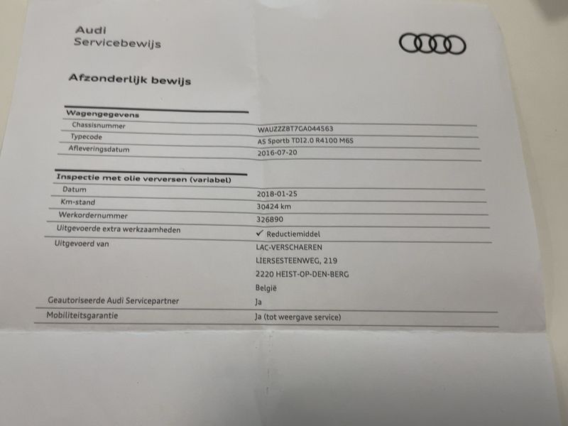 Audi A5 Sportback 2.0 TDI ultra 2016 – снимка 22