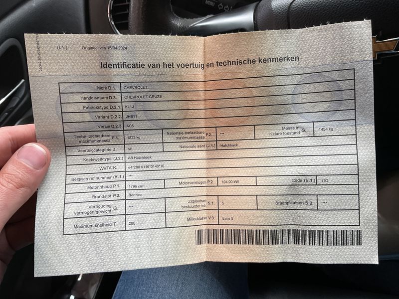 Chevrolet Cruze 1.8 LTZ 2012 – снимка 5