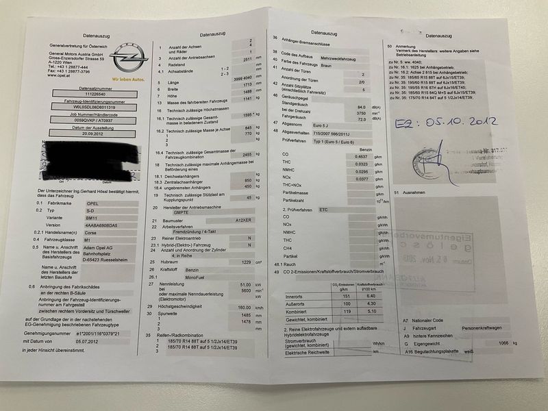 Opel Corsa 1.2 Cool&Sound 2012 – снимка 6