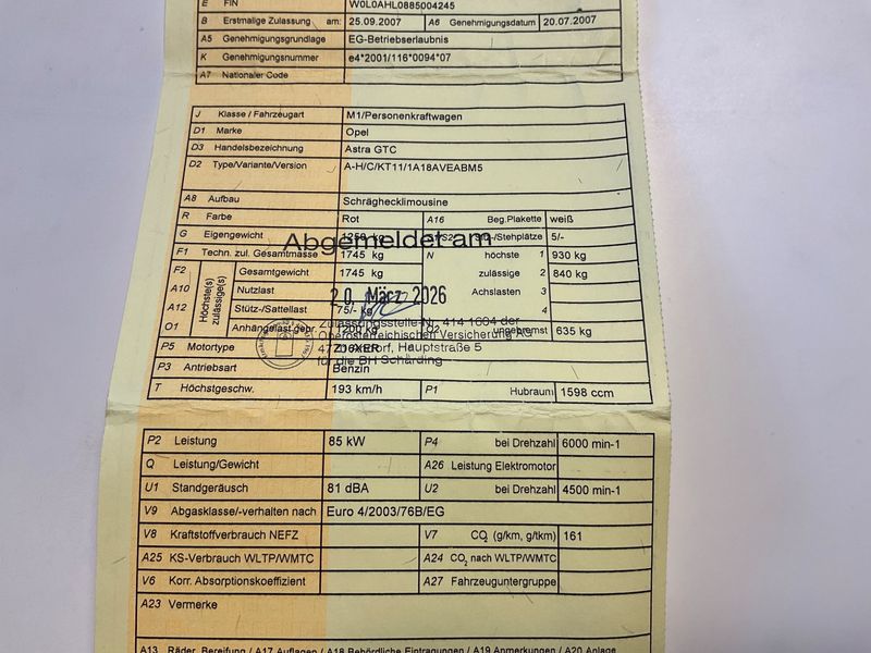 Opel Astra GTC 1.6 CATCH ME 2007 – снимка 5
