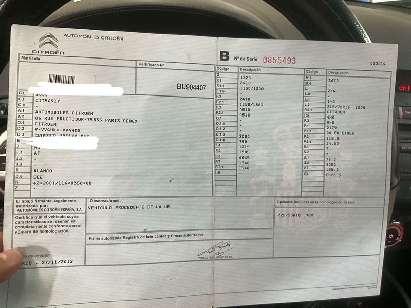 Citroen C-Crosser 2.2 HDi Exclusive 2012 – снимка 6