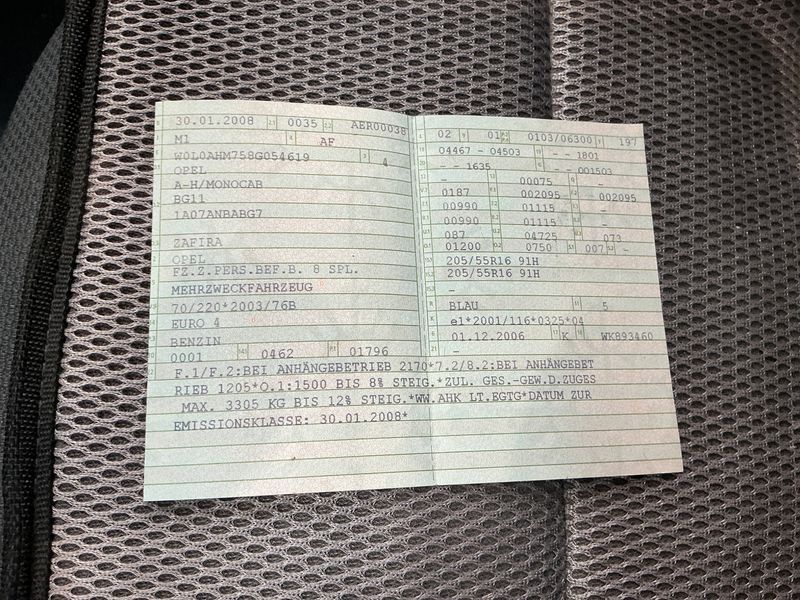 Opel Zafira 1.8 Navi 2008 – снимка 5