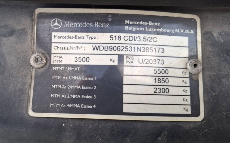Mercedes-Benz Sprinter 518 CDI 4x4 2008 – снимка 18