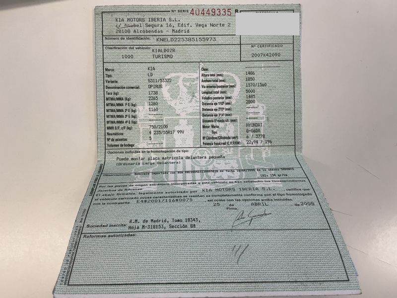 Kia Opirus 3.8 V6 Basis 2009 – снимка 21