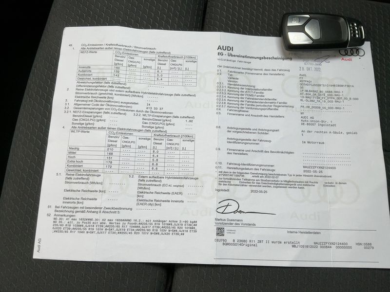 Audi Q5 40 TDI Mild-Hybrid quattro S line 2022 – снимка 21