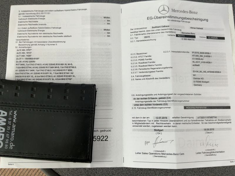 Mercedes-Benz C-Klasse C 200 Mild-Hybrid T 4Matic Avantgarde 2019 – снимка 22