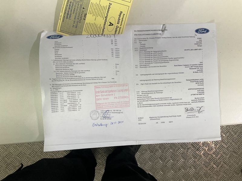 Ford Ranger 2.0 TDCi Doppelkabine 4x4 Wildtrak 2021 – снимка 21