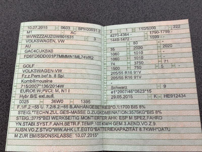 Volkswagen Golf VII 1.4 GTE 2015 – снимка 21