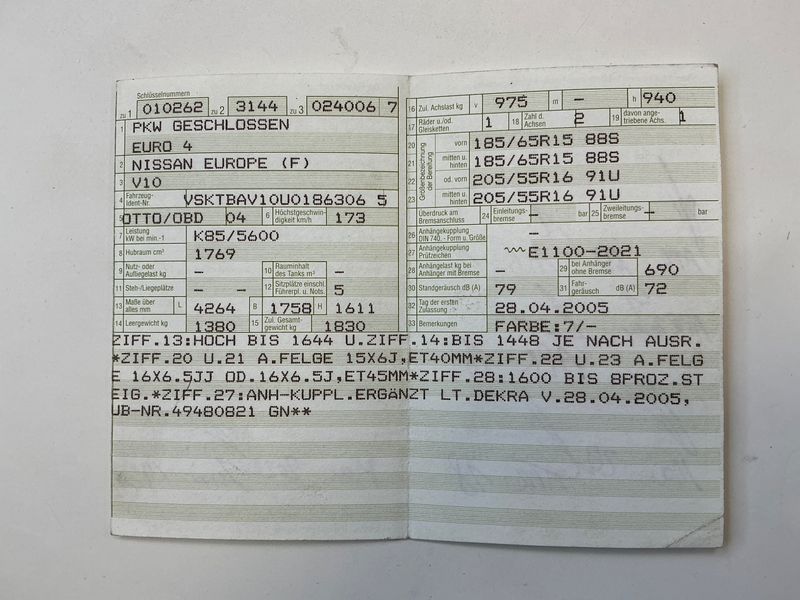 Nissan Almera Tino 1.8 Tekna 2005 – снимка 5