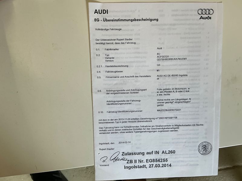 Audi Q3 2.0 TDI quattro 2014 – снимка 22