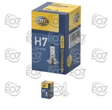 HELLA 8GH 223 498-031 КРУШКА ХАЛОГЕННА /+120%/ (PX26d)