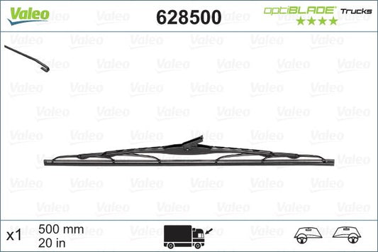 VALEO 628500 ЧИСТАЧКА ОPTIBLADE TRUCKS 50cm