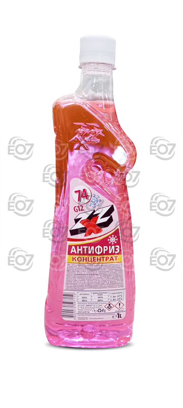 ZXZ ZX ANTIFREEZE ZXZ G12 1L АНТИФРИЗ 1L КОНЦЕНТРАТ -72°(червен) G12