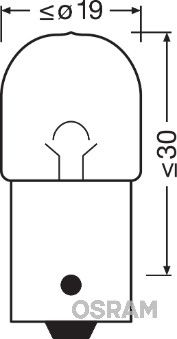 OSRAM 5637 КРУШКА (Ba15s)