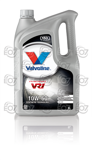 VALVOLINE 298977 МАСЛО 5L СИНТЕТИЧНО МОТОРНО VR1 RACING 10W-60