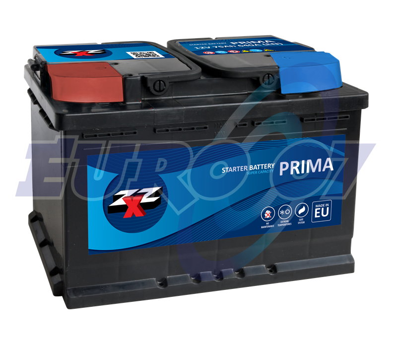 ZXZ 60-520PR242-175-175L АКУМУЛАТОР PRIMA 12V60Ah520A B3/B4 L
