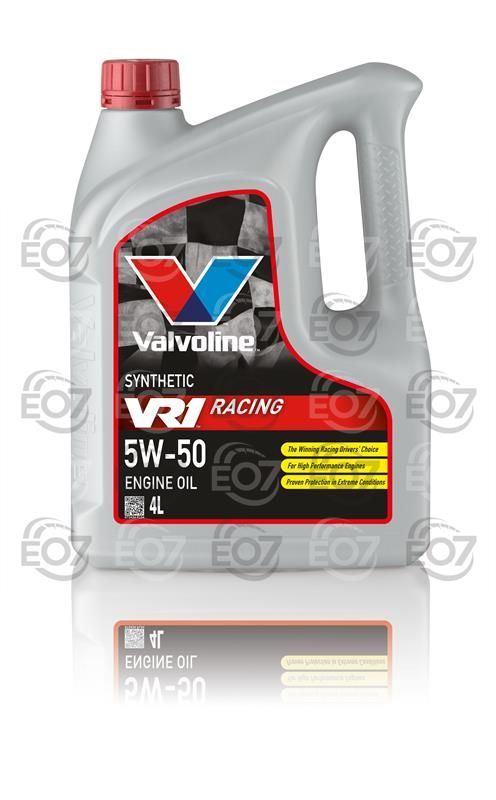 VALVOLINE 327905 МАСЛО 4L СИНТЕТИЧНО МОТОРНО VALVOLINE VR1 RACING 5W-50