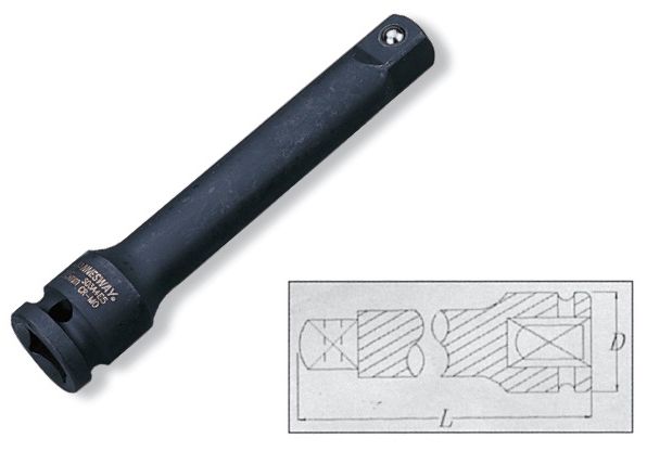 JONNESWAY S03A4E5 УДАРЕН УДЪЛЖИТЕЛ 1/2 - 125mm
