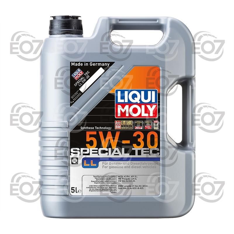 LIQUI MOLY 2448LM МАСЛО 5L МОТОРНО SPECIAL TEC LL 5W-30
