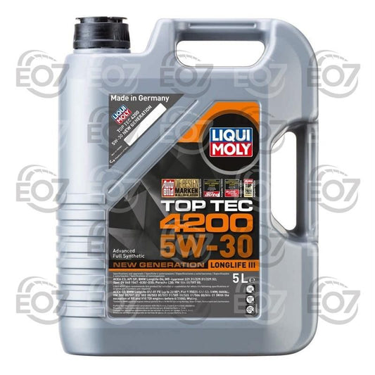 LIQUI MOLY 8973LM МАСЛО 5L МОТОРНО TOP TEC 4200 5W-30