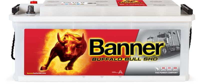 BANNER SHD 610 40 АКУМУЛАТОР BUFFALO SHD 110Ah760A,514*175*210mm
