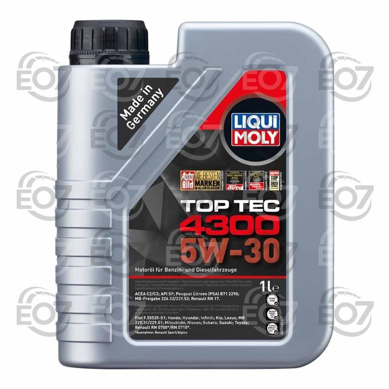 LIQUI MOLY 2323LM МАСЛО 1L МОТОРНО TOP TEC 4300 5W-30