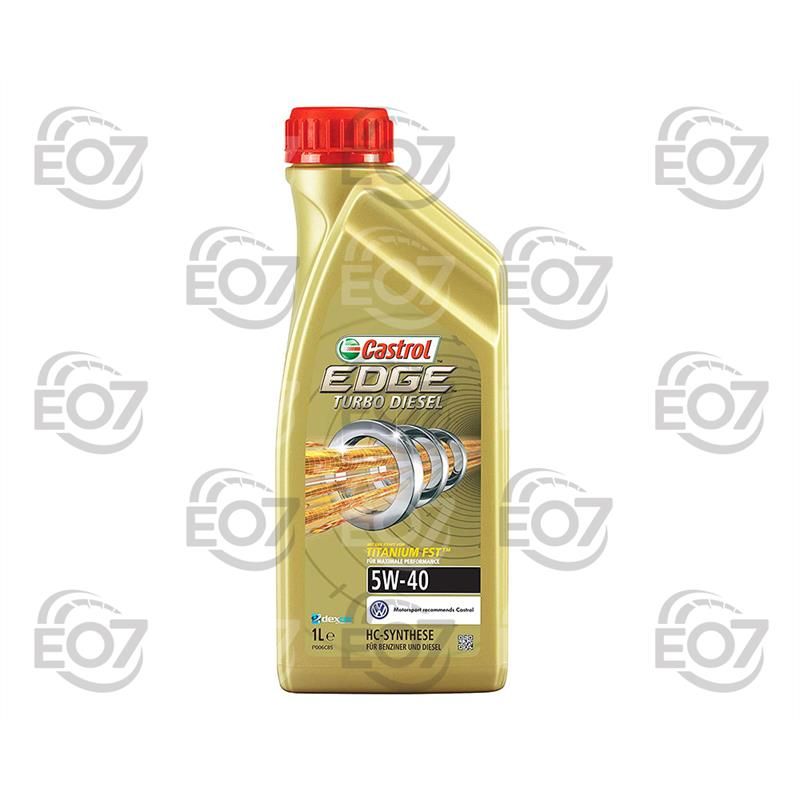CASTROL CAS5W-40TD1 МАСЛО 1L МОТОРНО Edge 5W-40 TD FST Titanium