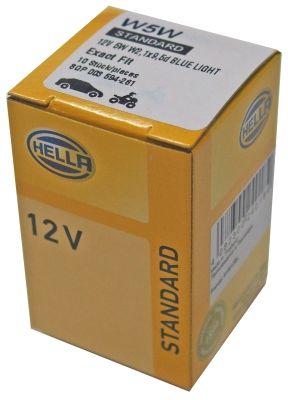 HELLA 8GP 003 594-261 КРУШКА СИНЯ (W2.1x9.5d)