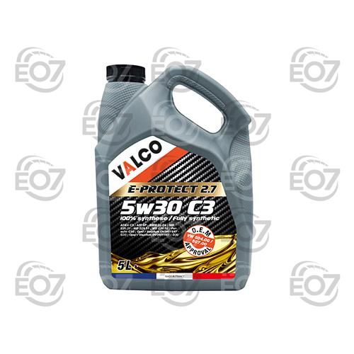 VALCO VALEPROTECT2.75W305 МАСЛО 5L МОТОРНО VALCO E-PROTECT 2.7 5W-30 C3