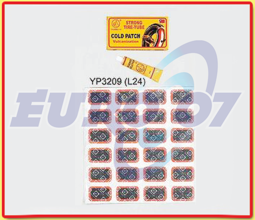 THUMBS UP YP3209(L24) СТУДЕНА ЛЕПЕНКА ЗА ГУМИ 32Х50 К-Т 24бр с ЛЕПИЛО