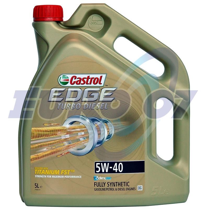 CASTROL CAS5W-40TD4 МАСЛО 4L МОТОРНО Edge 5W-40 TD TITANIUM VW 505.01