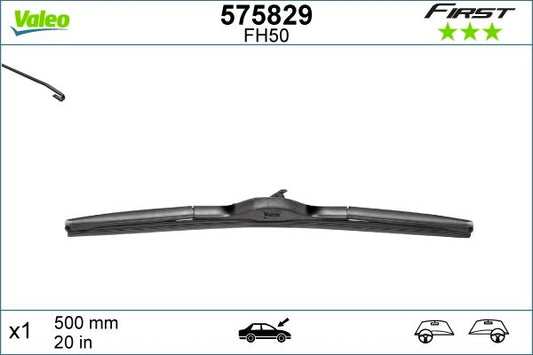 VALEO 575829 ЧИСТАЧКА ХИБРИДНА 50 cm