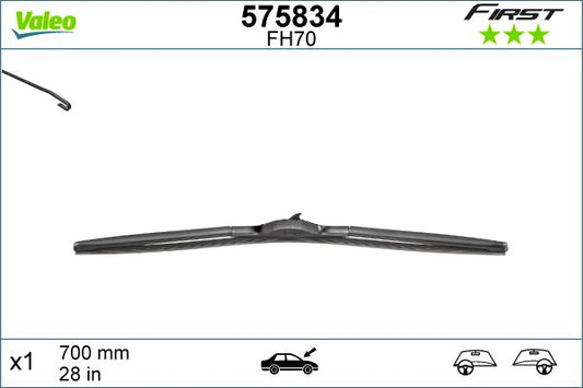 VALEO 575834 ЧИСТАЧКА ХИБРИДНА 70 cm