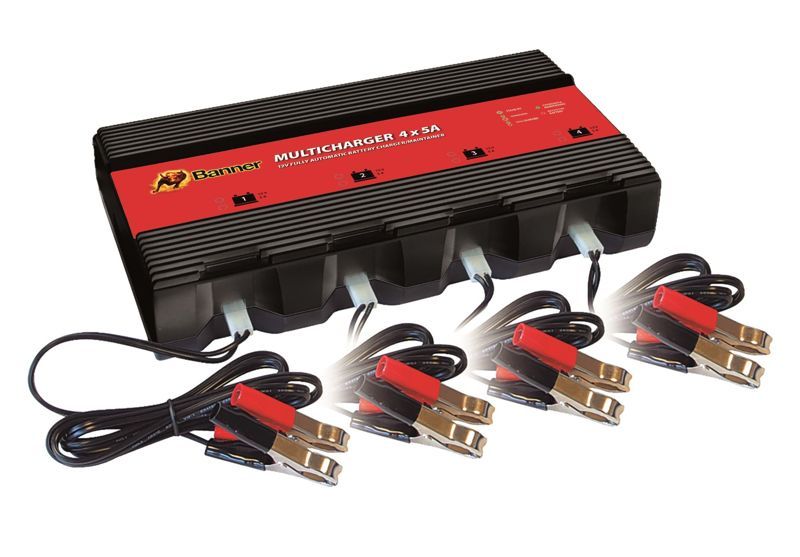 BANNER 1240004500 ЗАРЯДНО MULTICHARGER 4 x 5A