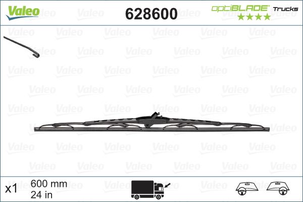 VALEO 628600 ЧИСТАЧКА ОPTIBLADE TRUCKS 60cm