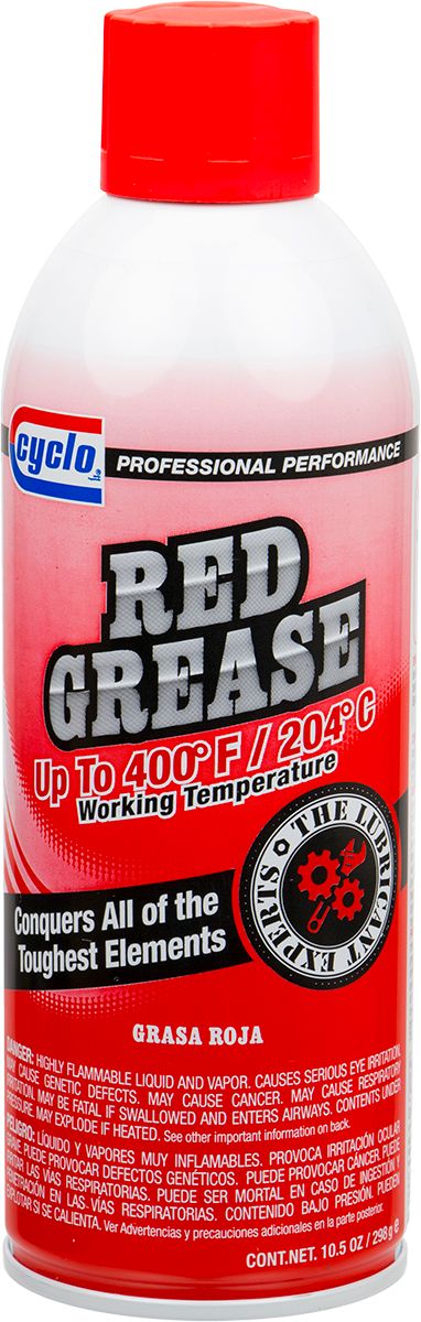CYCLO C123 СПРЕЙ ЧЕРВЕНА ГРЕС 298gr.