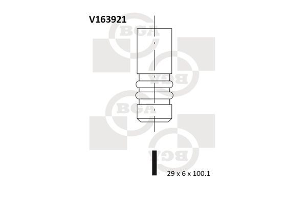 BGA V163921 КЛАПАНИ ИЗПУСКАТЕЛНИ