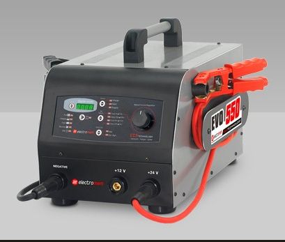 ELECTROMEM EVO 550 МУЛТИФУНКЦИОНАЛНО ЗАРЯДНО ЗА АКУМУЛАТОР 12V/24V 4-550Ah